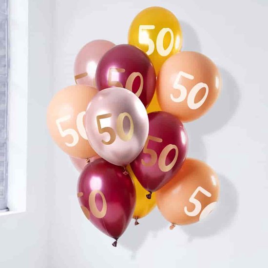 BALLON 50 ANS OR