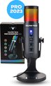 Vulpes Tech® USB Microfoon met Standaard en RGB - Gaming - Podcast - voor Pc en Console - Streaming Microphone - PRO versie