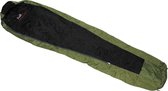 Fox Plein air - "Duralight" - sac de couchage - vert armée avec noir