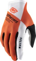 Gants de cyclisme VTT Celium 21 Oranje - Wit - M
