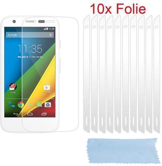 Cadorabo Custodia Flip Per Motorola Moto G2 - Nero Di Notte - Pelle Sintetica Con Chiusura Magnetica - Protezione Full Body