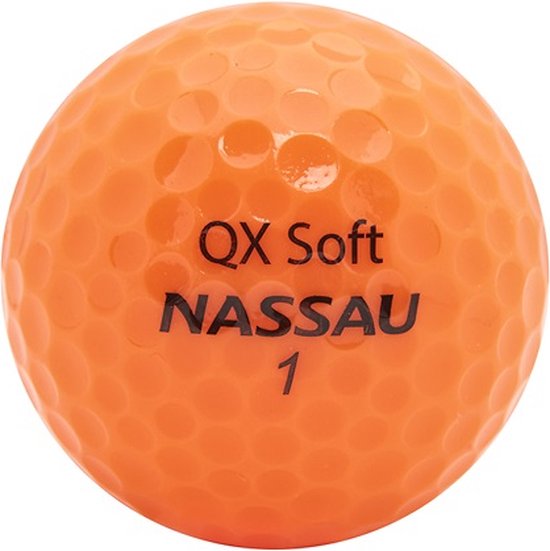 Nassau QX Soft - Golfballen - 12 stuks - Oranje van Nassau — afbeelding 5