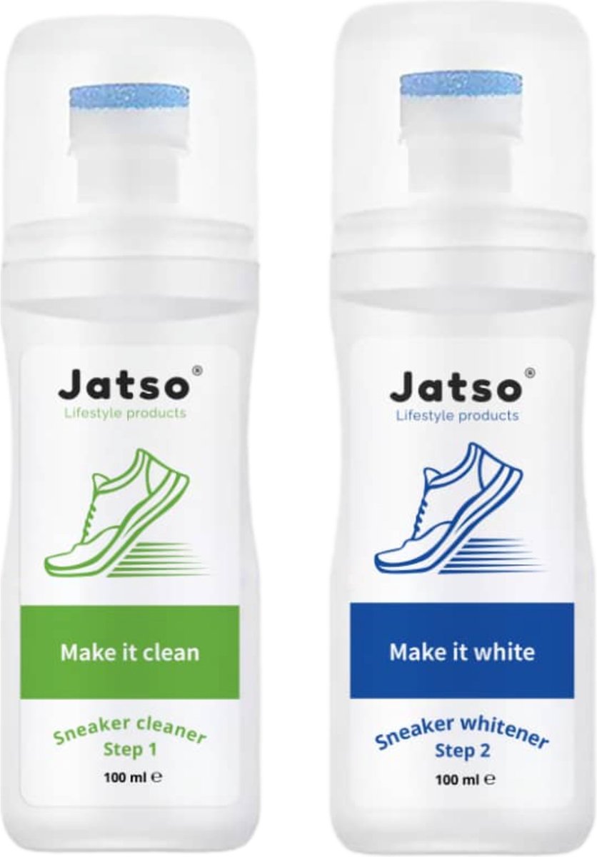 Jatso® - Cleaning cleaning kit - Sneaker cleaning set - Sneaker cleaner - Sneaker schoonmaak set