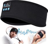 Traveltime® - Slaapmasker met Speakers - Oogmasker - Bluetooth 5.0 - voor Vrouwen & Mannen - Extra comfortabel en zacht - Zwart