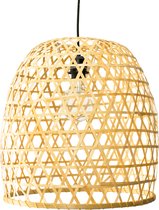 Bamboe Hanglamp - Handgemaakt - Naturel - ⌀40 cm