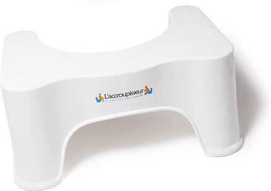 Tabouret Physiologique Ergonomique De Toilettes Marche Pied Pour WC Antidérapant Contre Constipation Et Hémorroïdes