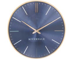 Riverdale  Wandklok Milena Rond - Ø30cm - violet