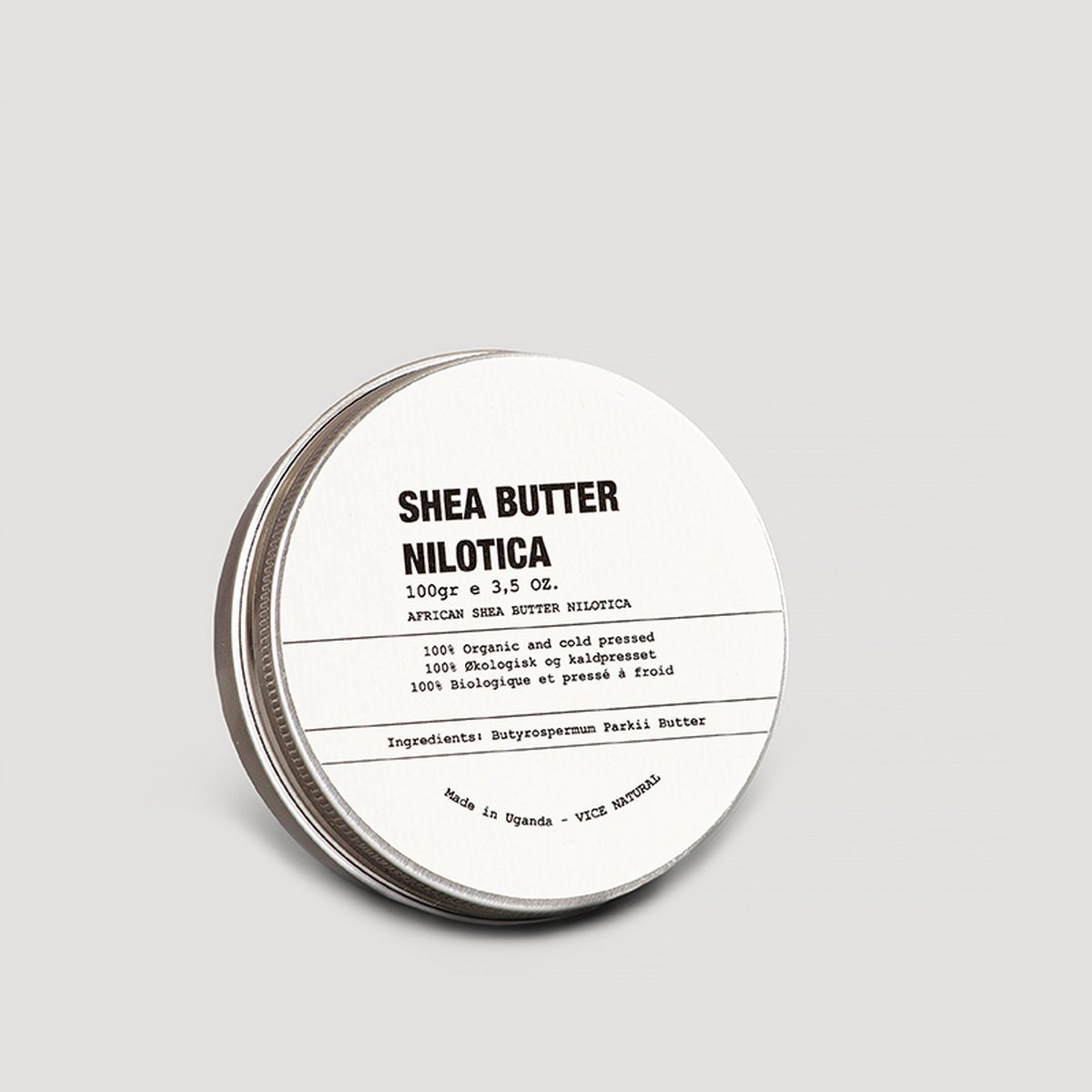 Vice Natural Shea Nilotica Butter 100gr - 100% puur & koudgeperst - Romige Zachte Shea Butter Nilotica