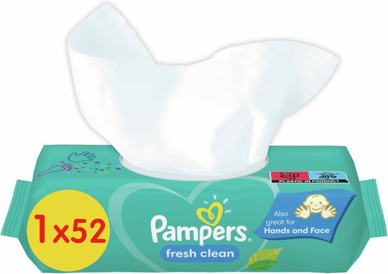 Pampers Babydoekjes Fresh Clean 52 doekjes