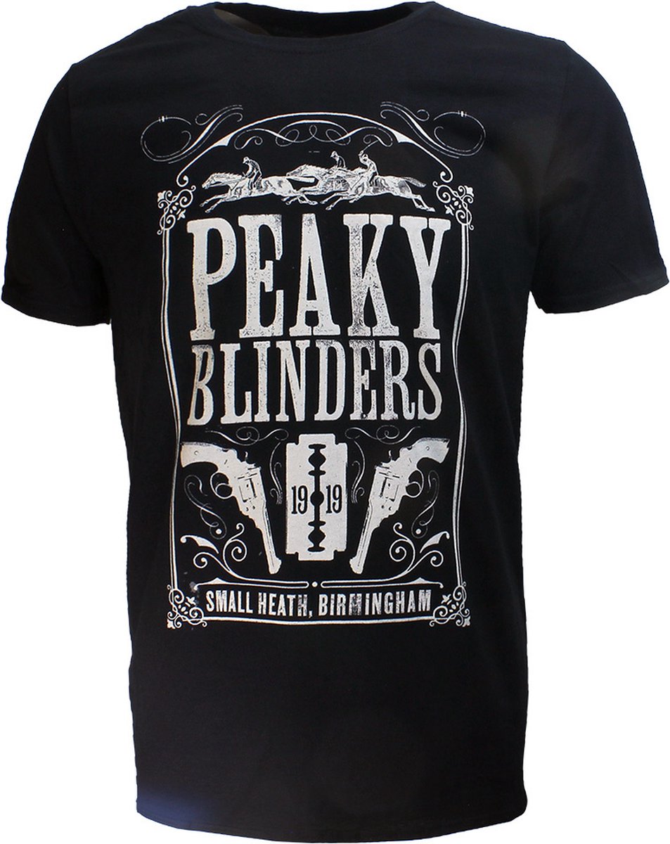 Peaky Blinders Small Heath Birmingham T-Shirt - Officiële Merchandise - XL