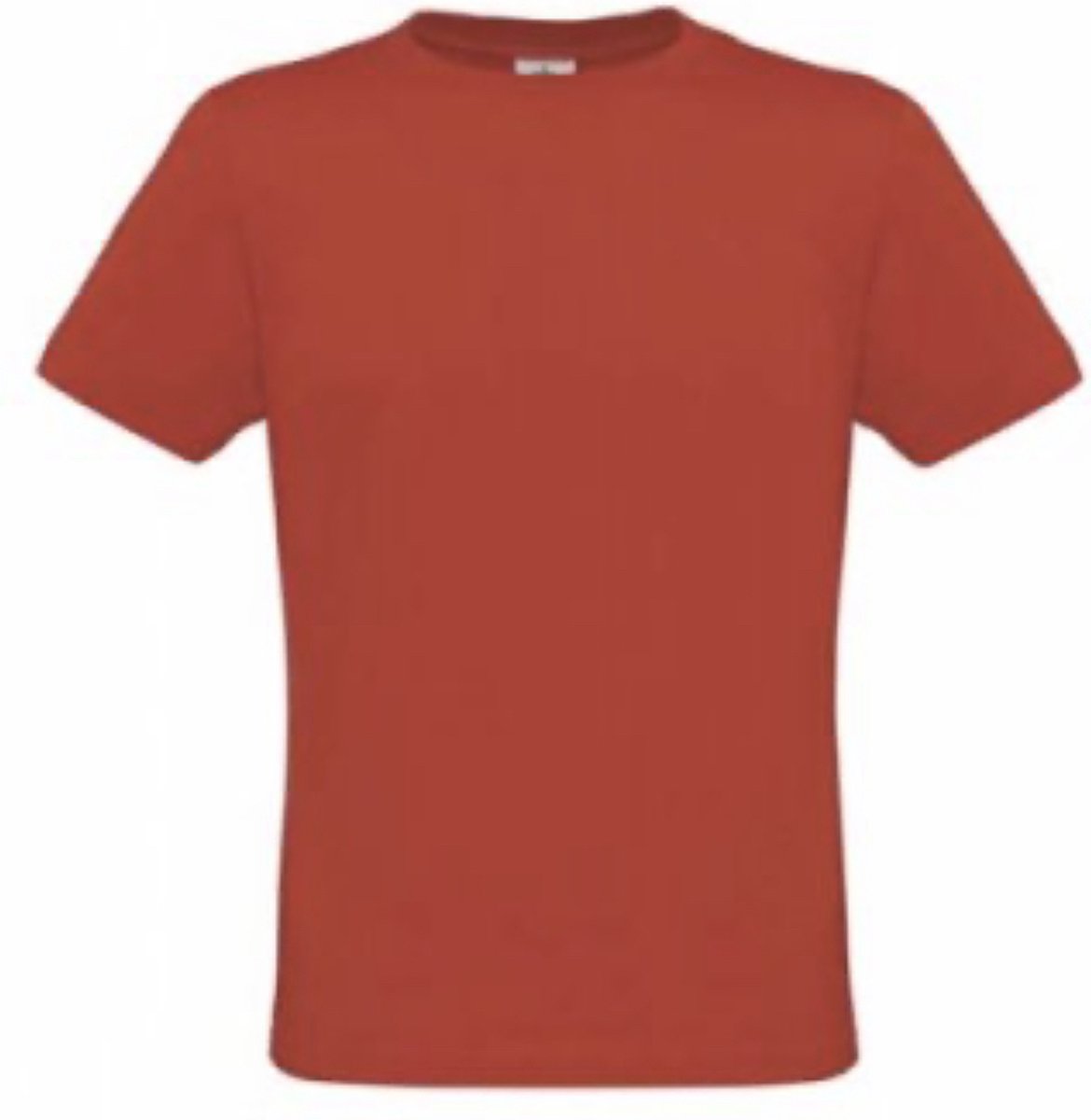 B&C Men-Only T-shirt - Rood- Small