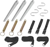 Bladeren verzamelen anker actie Walker Easy Lock Storm Straps Set 3-delig | bol