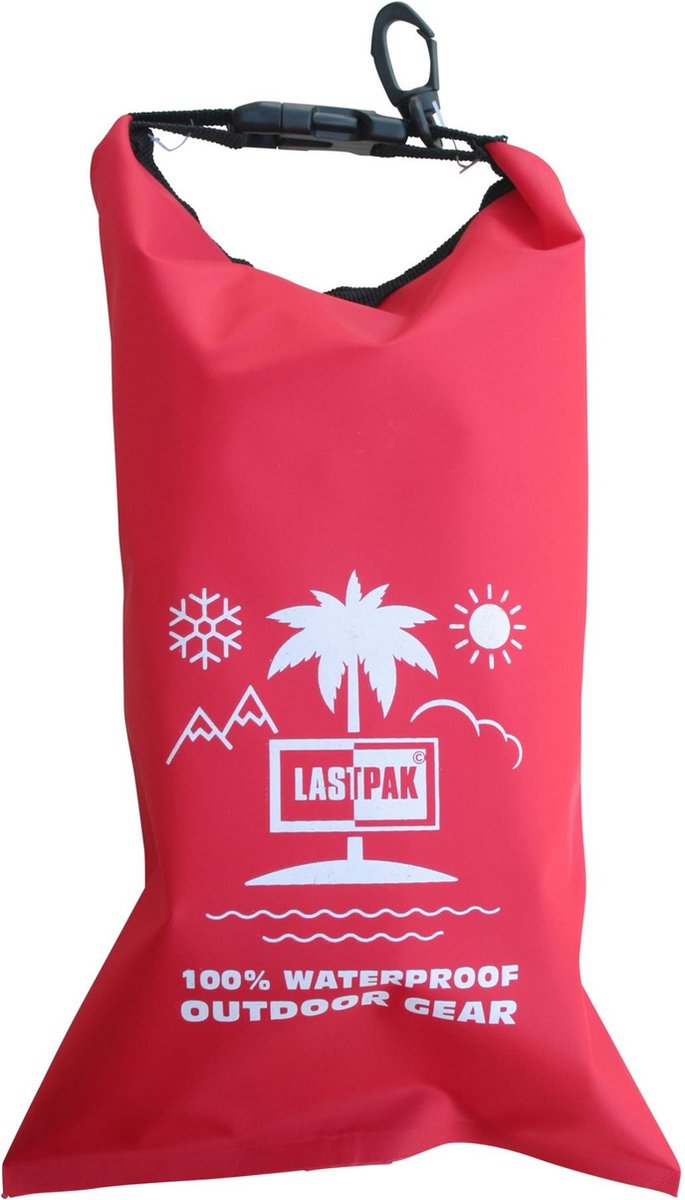 Benson Waterdichte tas - 2 liter - kleurenmix - ideaal voor outdoor activiteiten