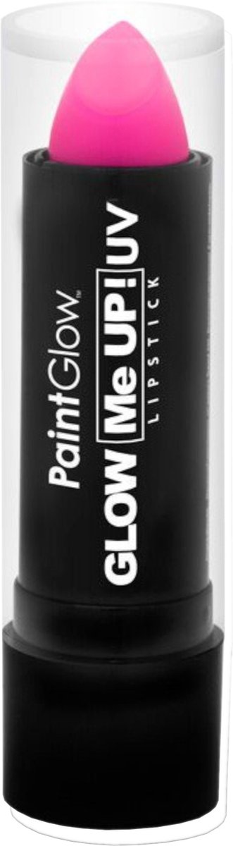 PaintGlow - UV Lippenstift - Blacklight verf - Festival make up - Roze