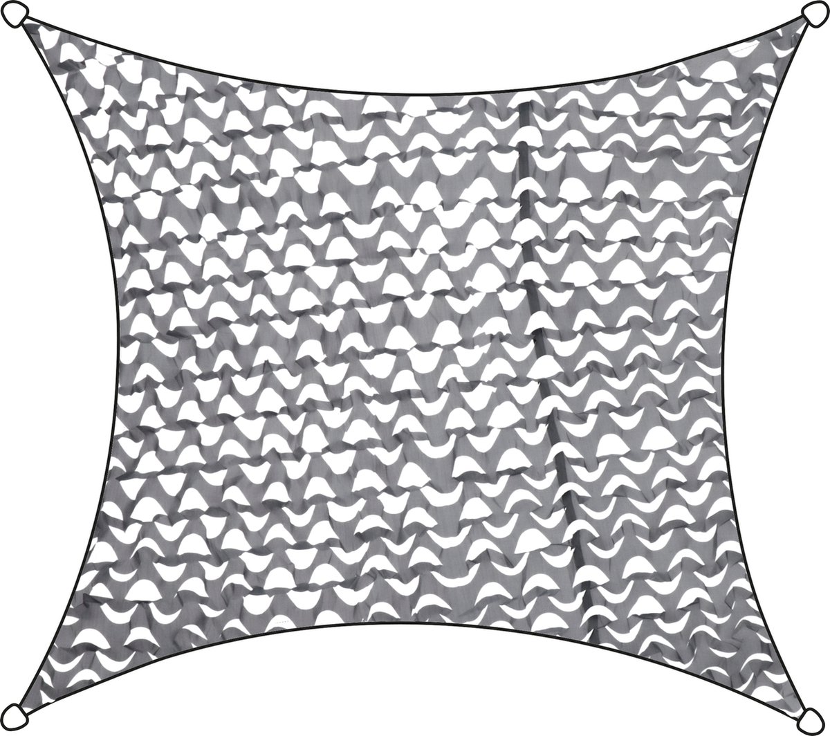 Livin' Outdoor Camouflagenet Polyester Vierkant 3.6m