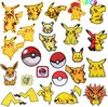 Geel, Rood, Wit, Pokémon-Pikachu