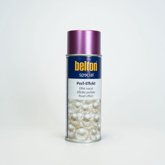 Spuitbus pearl effect parelmoer amethyst paars Belton 400ml