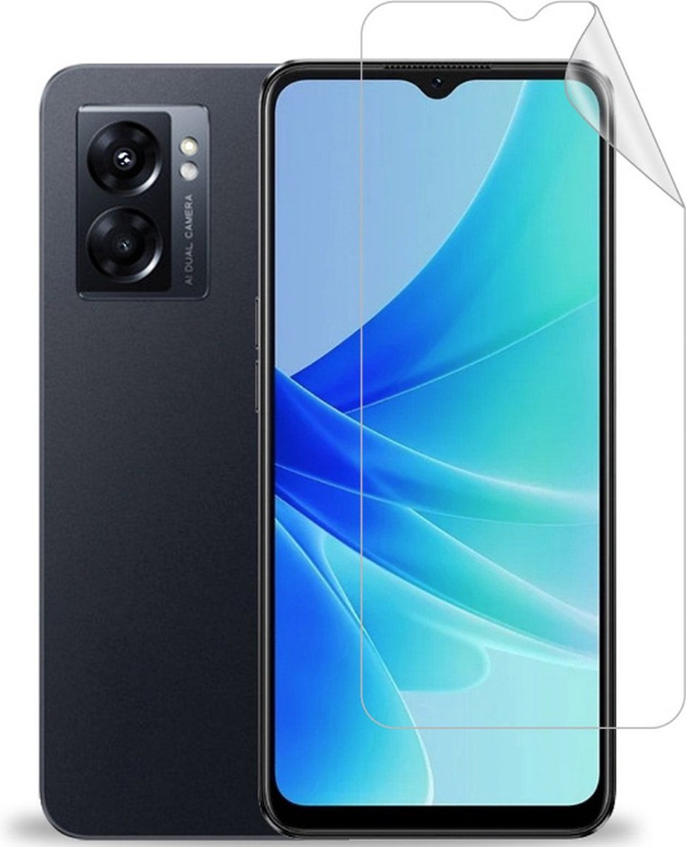 2x Screenprotector Bescherm-Folie geschikt voor Oppo A57S