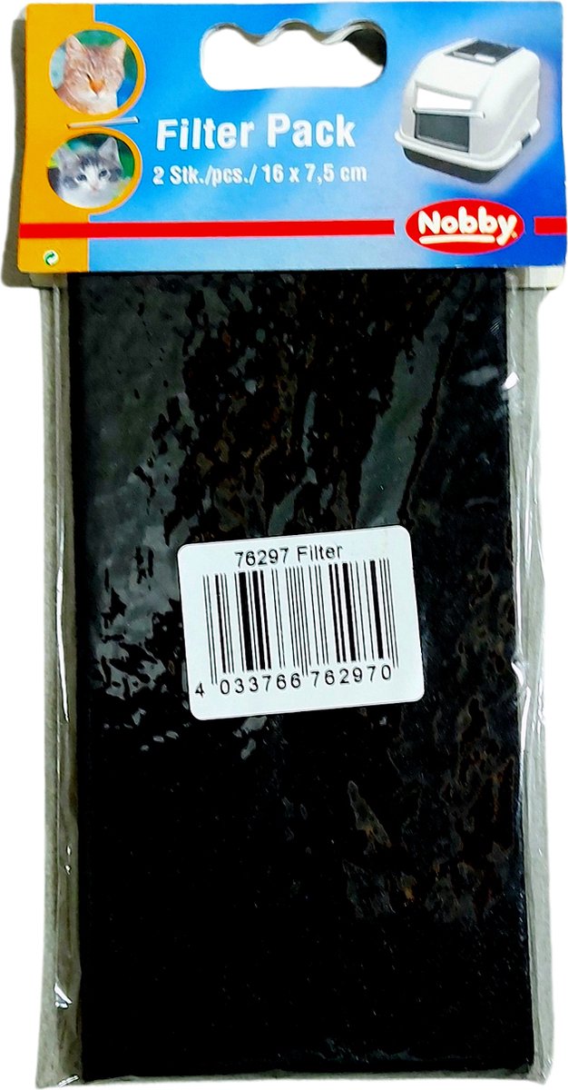 Nobby kattenbakfilter voor kattenbak 2 stuks