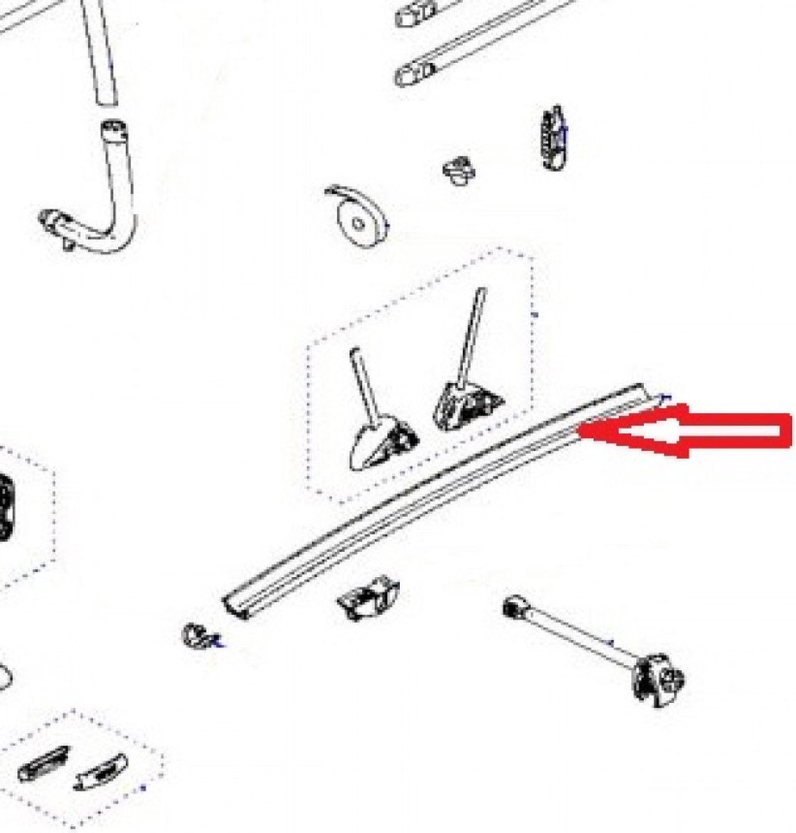 Thule G2 Rail Profiel