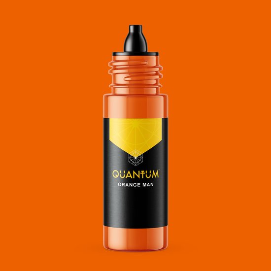 Vegan Tattoo inkt Oranje 30ML Quantum Ink REACH Gold Label Orange