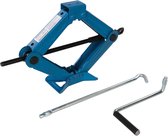 IMAYCC 2,5 T Krikset voor Tesla Model Y/S/X/3 met 2 rubberen pads Tesla, 2500 kg schaarkrik voor auto, draagbaar, met wielmoersleutel, kit auto-noodset, ideaal voor onderhoud en reparatie