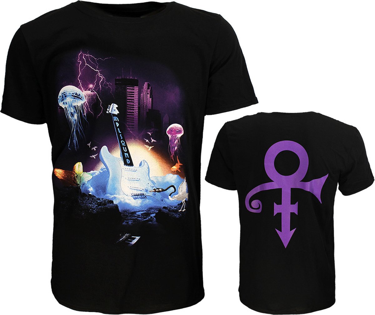 Prince Lotus Flower T-Shirt - Officiële Merchandise - XXL
