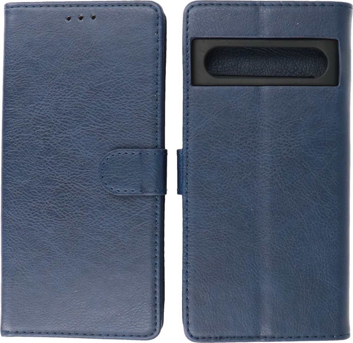 Google Pixel 7 Pro Hoesje Book Case Portemonnee Telefoonhoesje - Navy