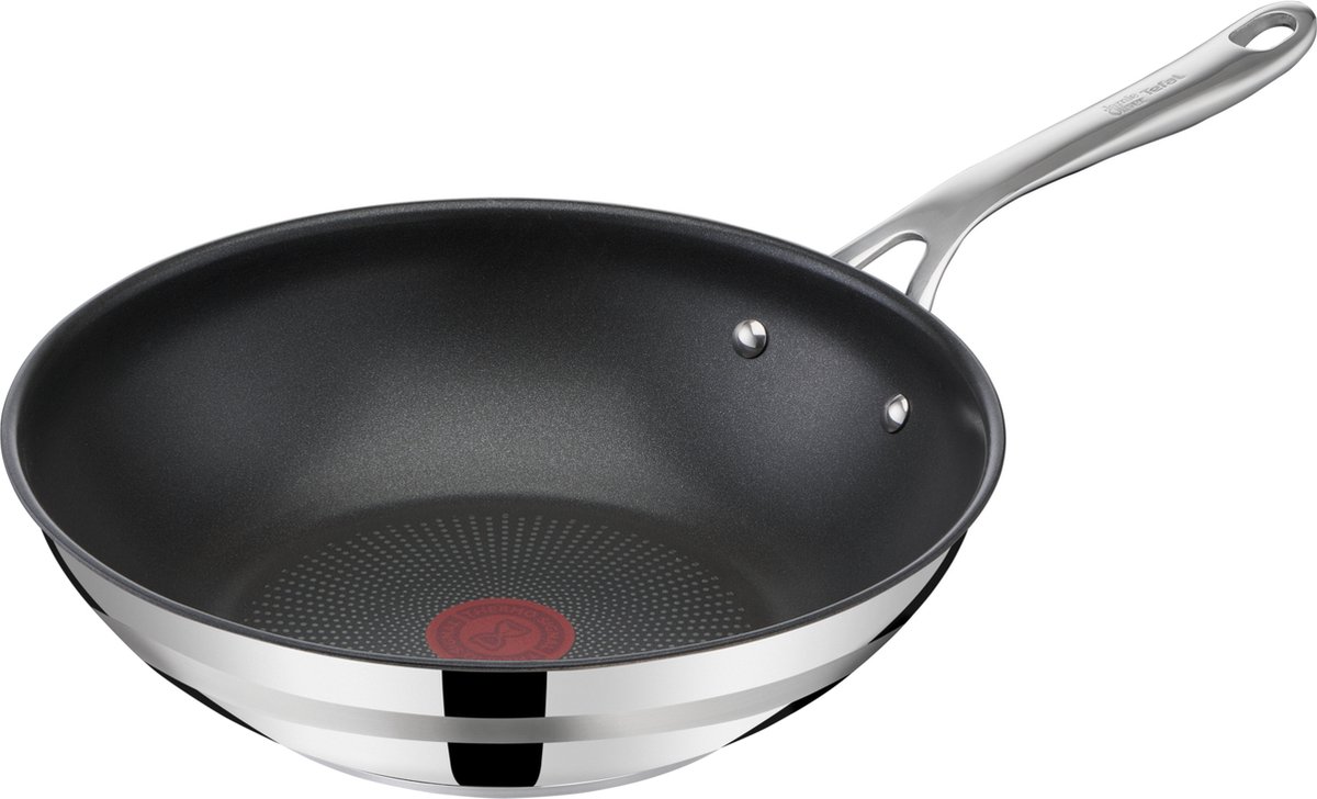 TEFAL Poêle wok induction 28 cm EVER COOK pas cher 