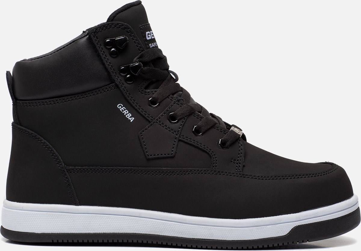 Gerba Jack Sneaker Hoog S3 - Zwart - 37