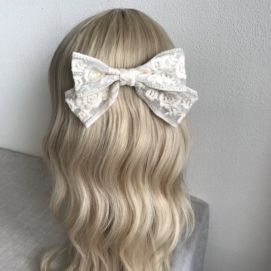Fleur De Cheveux En Satin XL - 20 Couleurs, Barrette épingle, Tissu Polyester, Unisexe