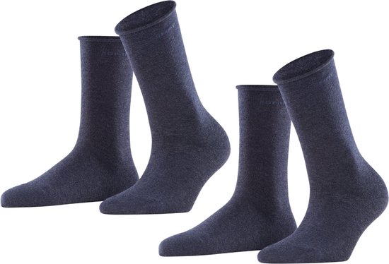 Esprit Basic Pure Chaussettes Femme PACK DE 2 19583 6490 bleu