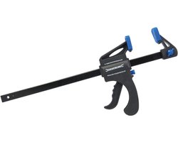 Silverline Snelspanklem - 300 mm - Lichtgewicht - Enkelhandig - Om te bouwen tot spreider