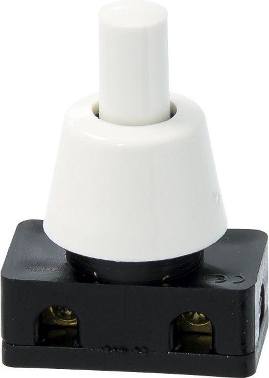 Drukschakelaar inbouw (2 stuks)