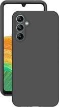 MoDo hoesje geschikt voor Samsung Galaxy A34 - Siliconen/TPU/Kunststof Back Cover - Zwart