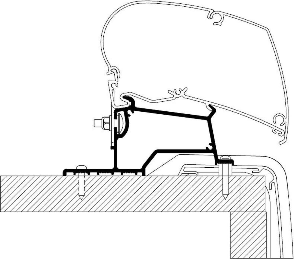 Thule Rapido Serie Compact Adapter 450