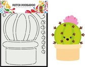DDBD Card Art Build up Cactus 1 A5