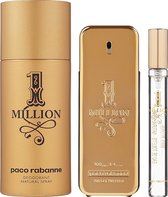 Paco Rabanne 1 million gift set 100ml EDT + 150ml deodorant spray + 10ml EDT