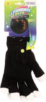 Toi-toys Handschoenen Met Led-lichtjes Zwart