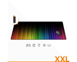 Muismat XXL - Bureau Onderlegger - Gaming Mousepad - 90x40 CM - Flow