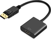Techvavo® Displayport naar HDMI adapter - DP naar HDMI - DP to HDMI - Full HD 1080P Converter