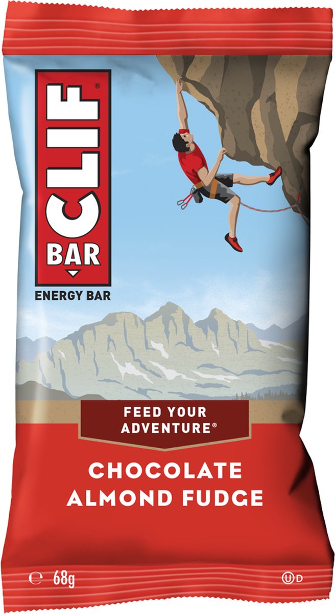 Clif Bar Energy Bar - Energiereep - Chocolate Almond Fudge - 12x68 gram — afbeelding 3