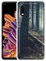 Hoesje Geschikt voor Samsung Galaxy Xcover Pro Dark Forest