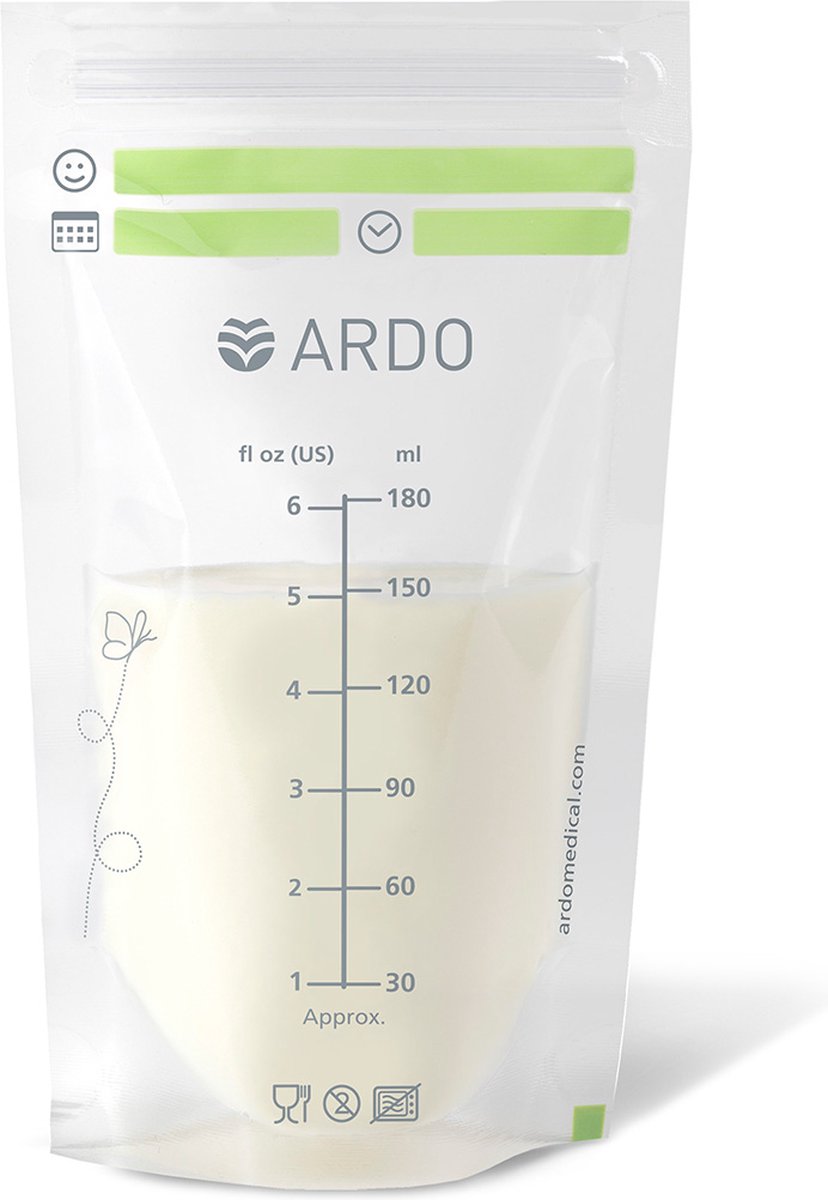 Goedkoopste Ardo Easy Store | Moedermelk Bewaarzakjes | 25 stuks