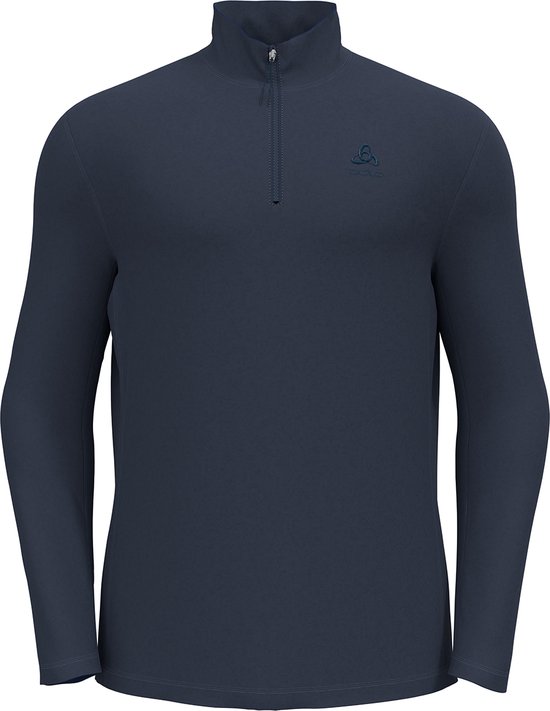 Odlo Midlayer 1/2 Zip Berra BLAUW - Maat S