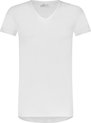 Basics shirt v-neck wit 2 pack voor Heren | Maat XXL