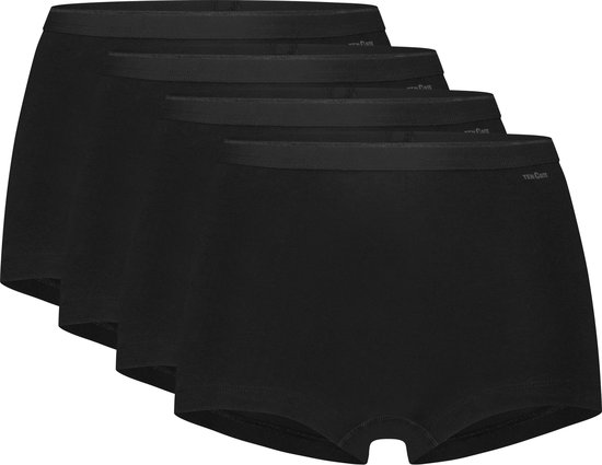 account fysiek Alfabet ten Cate Basics shorts zwart 4 pack voor Dames | Maat XL | bol.com