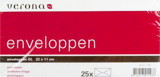 Clairefontaine 55445C, doos met 200 zelfklevende enveloppen, formaat DL Clairefontaine 55445C, doos met 200 zelfklevende enveloppen, formaat DL