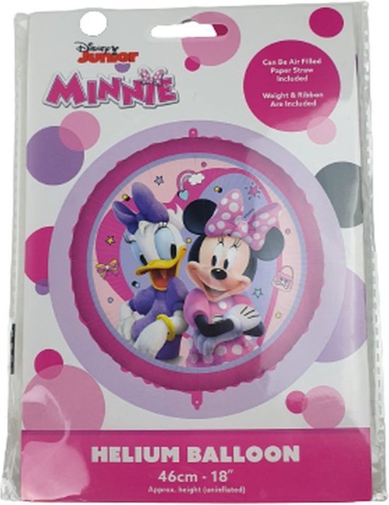 Helium ballon | Minnie Mouse | 46cm | Party | Katrien Duck | Verjaardag | Disney Junior