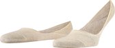 FALKE Step Medium Cut Box onzichtbare antislip kousenvoetjes duurzaam katoen footies heren beige - Maat 41-42